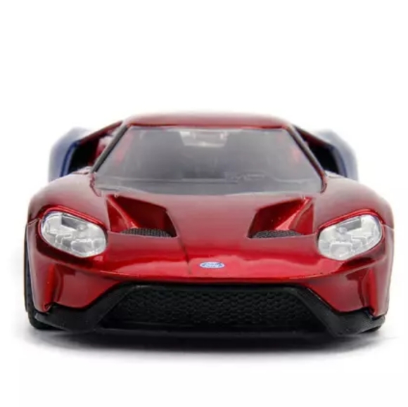 Jada Marvel Spider-Man Ford GT Car NWT - Picture 12 of 12